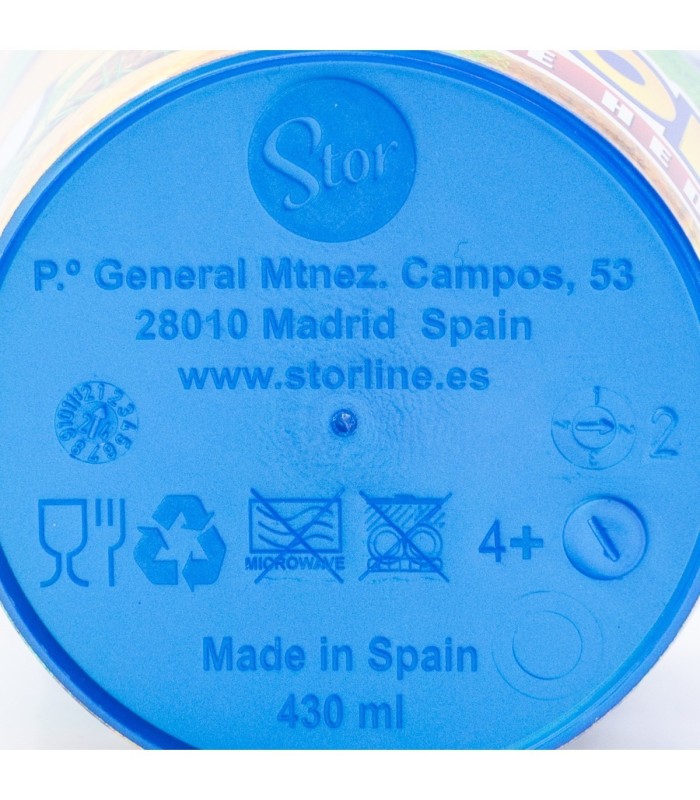 Copo Reutilizável Sonic 430 ml com Tapa e Palhinha