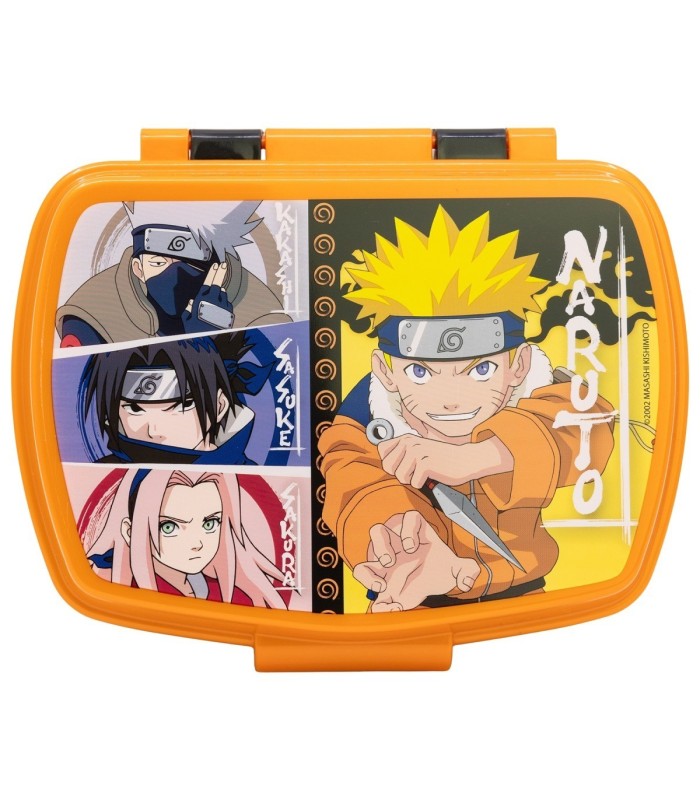 Marmita Retangular Naruto para Crianças