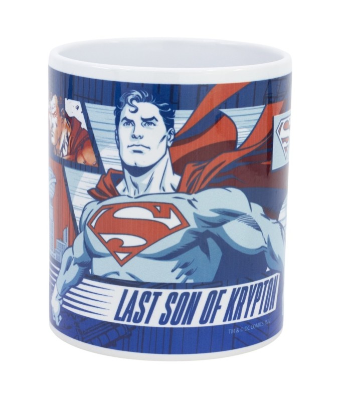 Caneca Cerâmica 325 ml Superman em Caixa