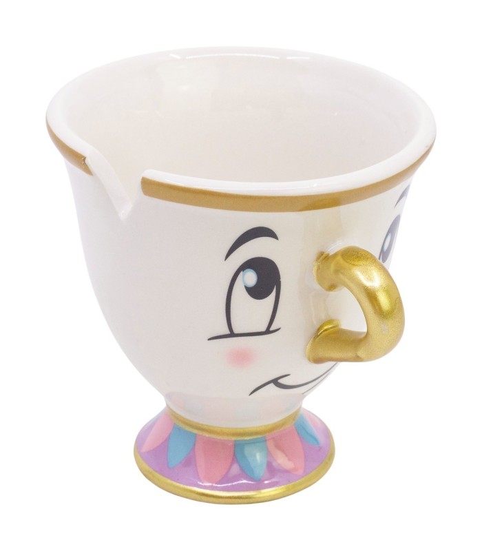 Caneca Cerâmica 3D 190 ML Chip – A Bela e o Monstro