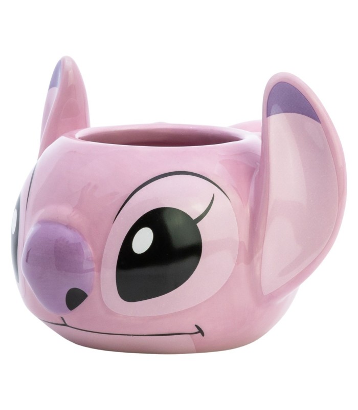 Caneca Cerâmica 3D Stitch em Caixa de Presente