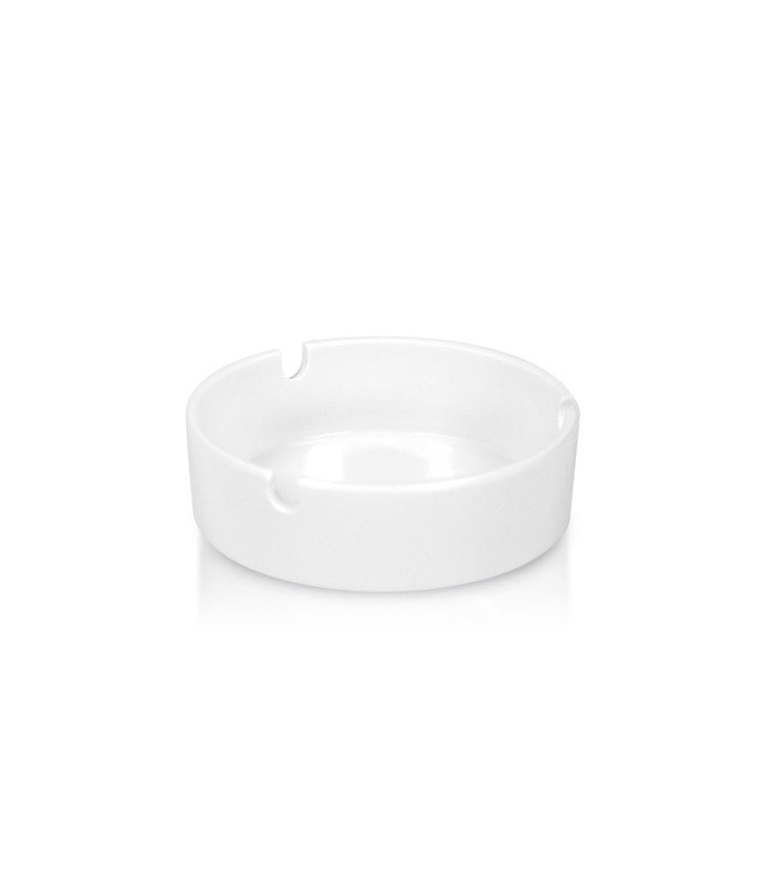 Cinzeiro Redondo de Melamina Branco – Marca Stor
