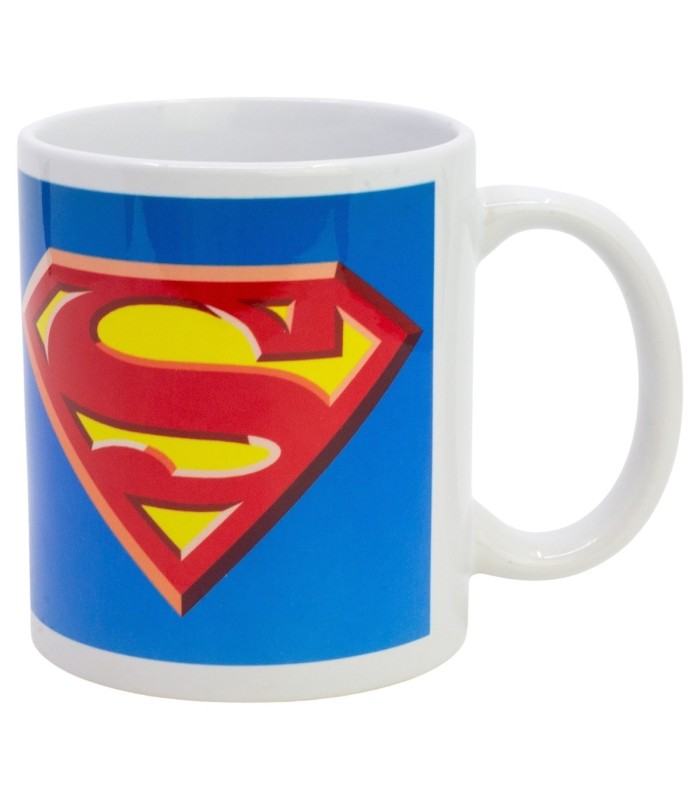 Caneca Cerâmica 325 ml Superman com Caixa