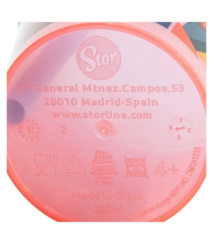 Conjunto 4 Copos Spiderman 285 ml com Palhinha