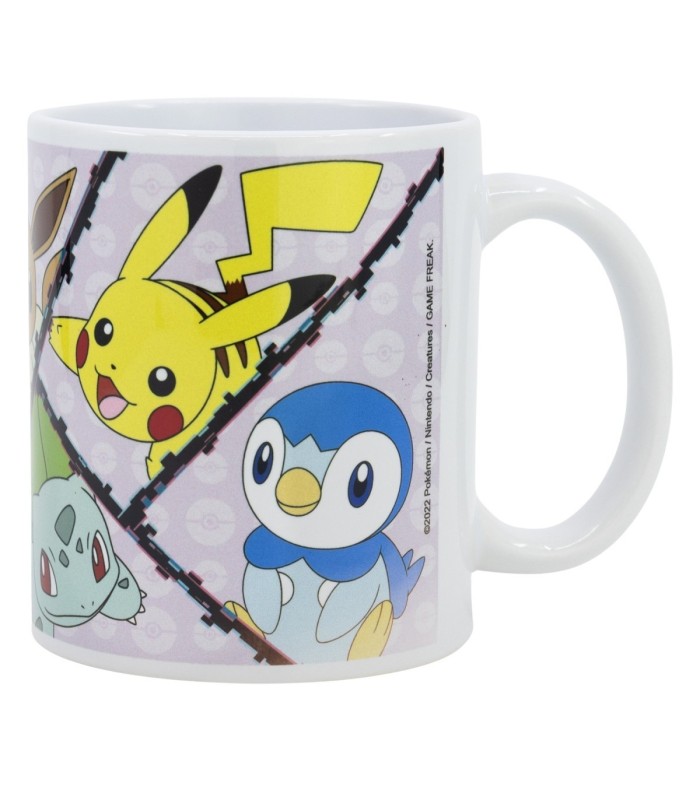 Caneca Cerâmica Pokémon 325 ml em Caixa – Vários Personagens