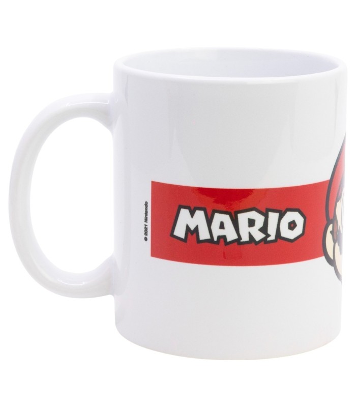 Caneca Cerâmica Super Mario 325 ml em Caixa