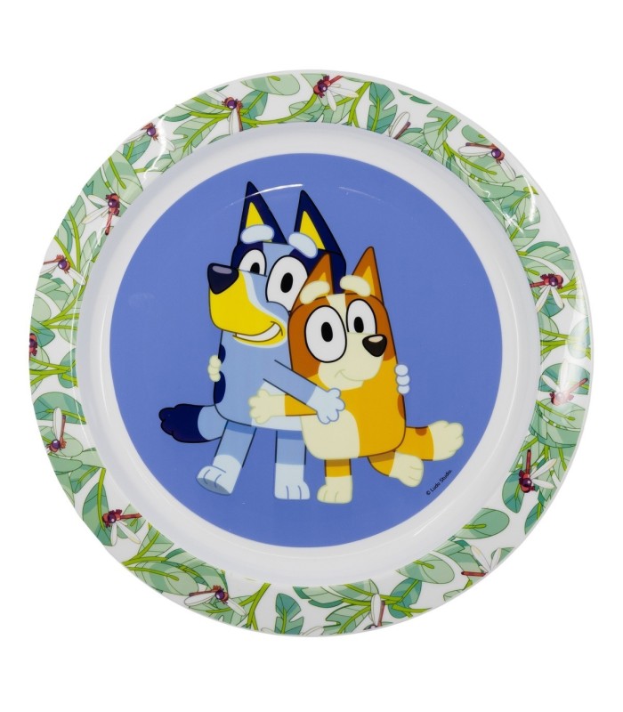 Prato Micro Bluey – Infantil Reutilizável