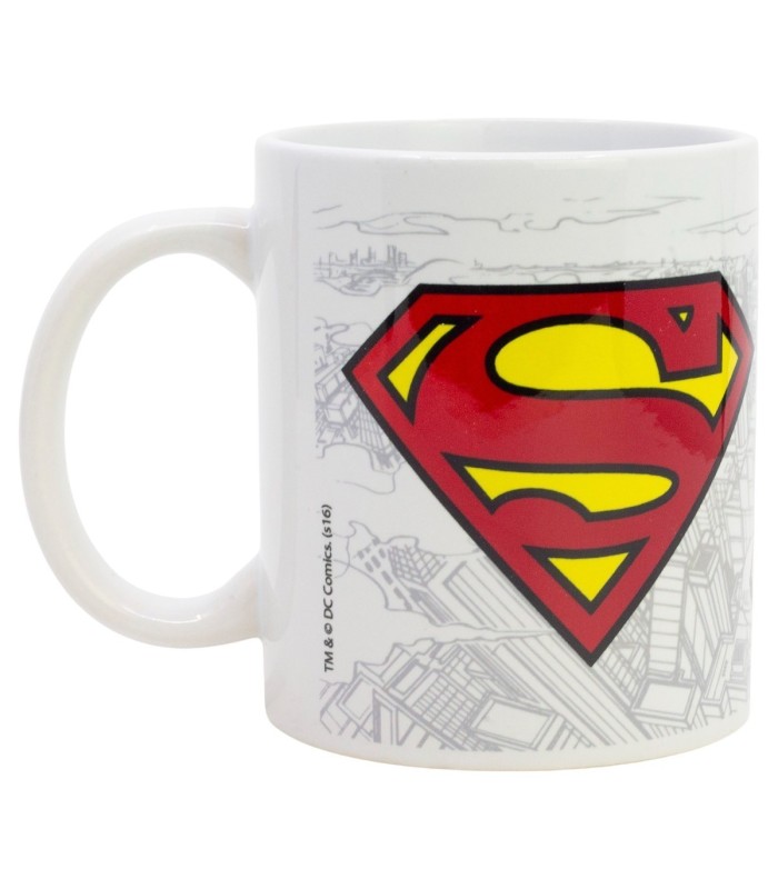 Caneca Cerâmica 325 ml Superman em Caixa