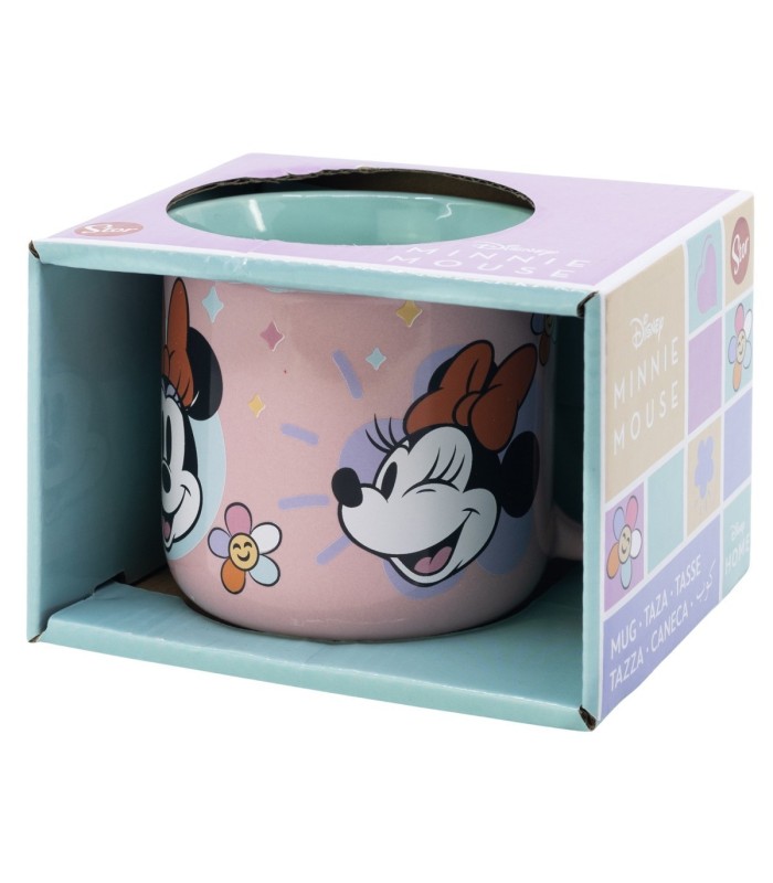 Caneca de Cerâmica Minnie Mouse 355 ml em Caixa de Presente