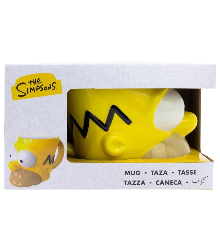 Caneca Cerâmica 3D Homer – Os Simpsons