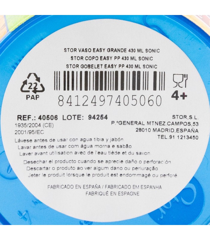 Copo Grande 430 ML Sonic