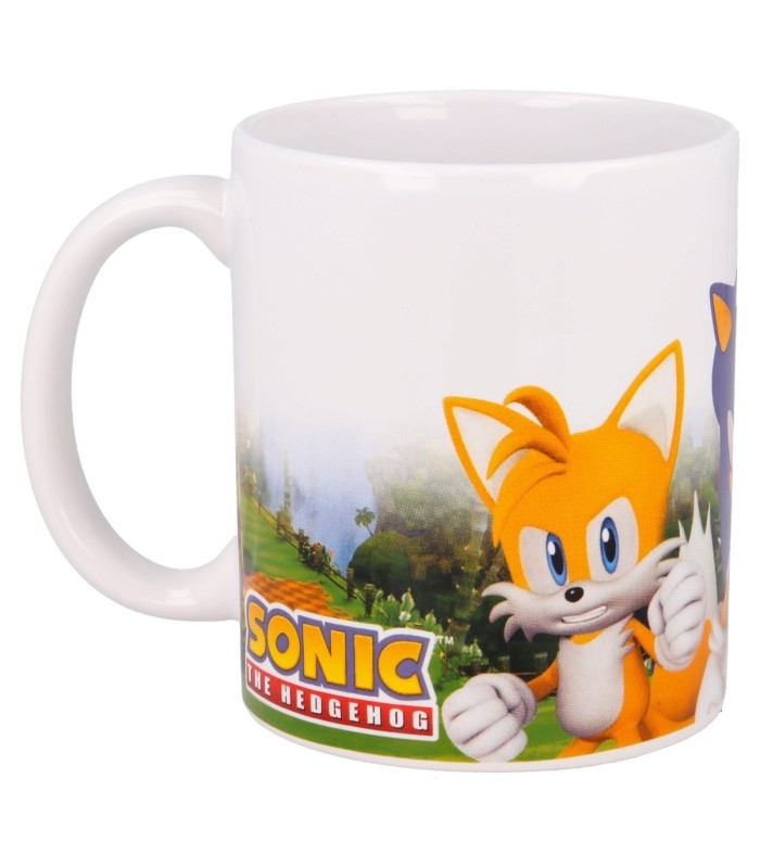 Caneca Cerâmica 325 ml Sonic em Caixa de Presente