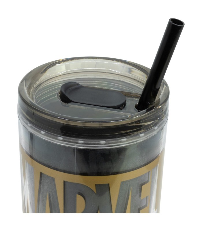 Caneca Cool Basic Dupla Parede 860 ml Marvel Golden Treasure