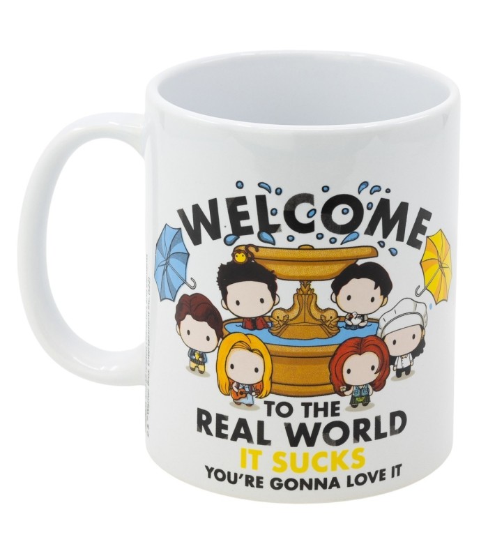 Caneca Cerâmica Friends 325 ml em Caixa
