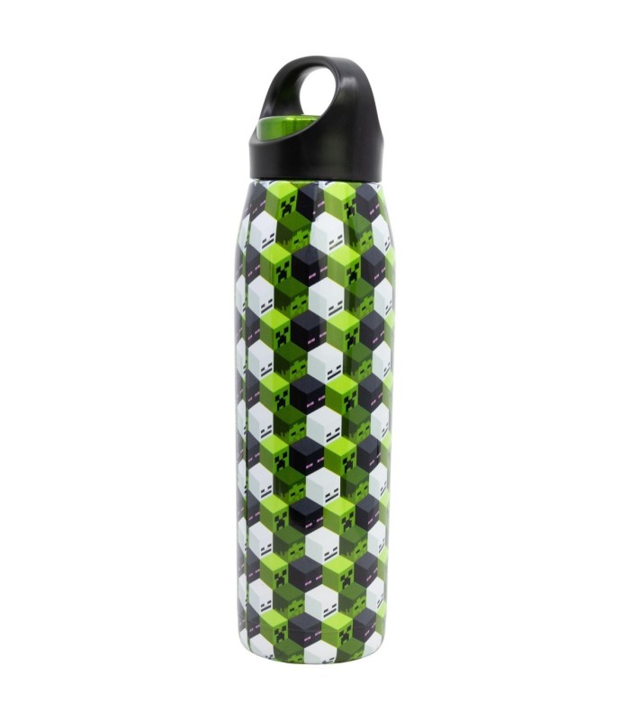Garrafa Glam Térmica Aço Inoxidável 665 ml Minecraft