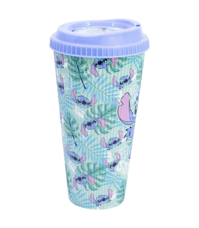 Copo de Café Reutilizável Stitch Aloha – 790 ml