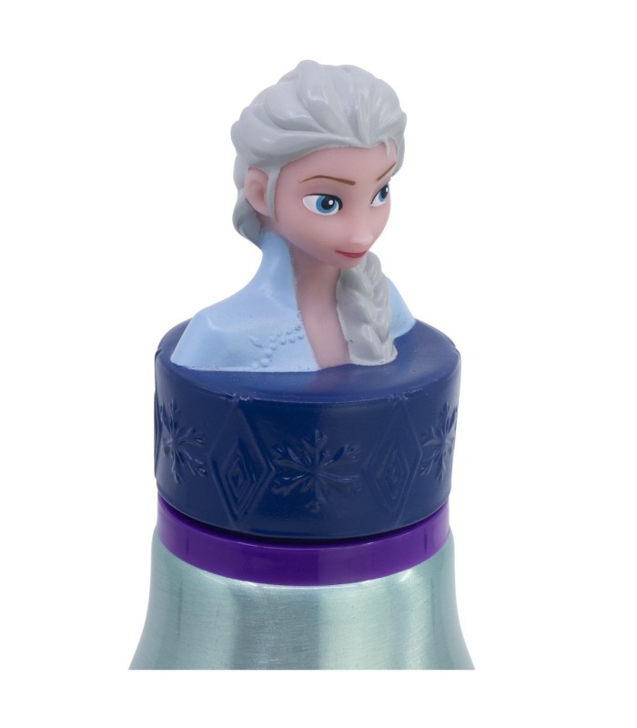 Garrafa de Alumínio 690 ml Frozen – Contém Figurinha 3D