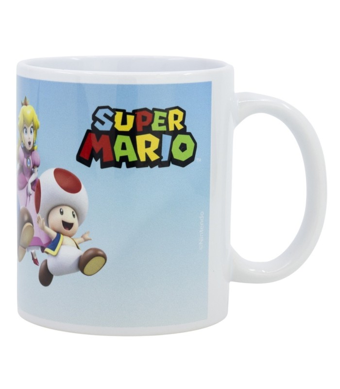 Caneca Cerâmica Super Mario 325 ml em Caixa