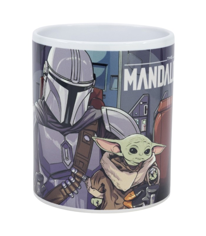 Caneca Cerâmica The Mandalorian 325ml em Caixa