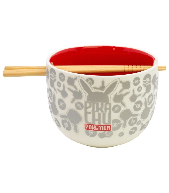 Taça Ramen com Palitinhos Pokémon em Caixa de Presente