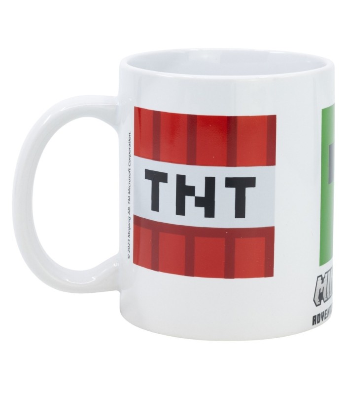 Caneca Cerâmica 325 ml Minecraft em Caixa
