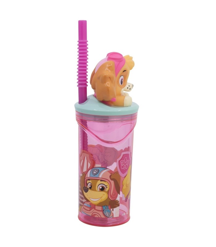 Copo 3D 360 ML Patrulha Canina Meninas Superpoderes