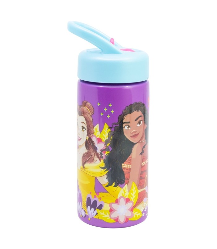 Garrafa PP Playground 410 ml Princesas – Coração Corajoso