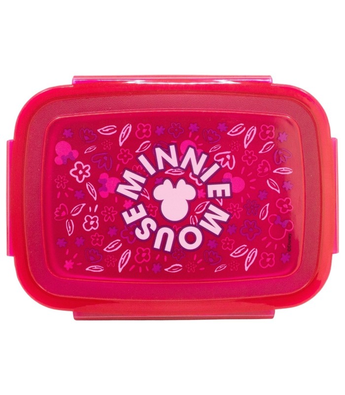 Minnie Mouse Sanduicheira Retangular em Aço Inoxidável 1090 ml