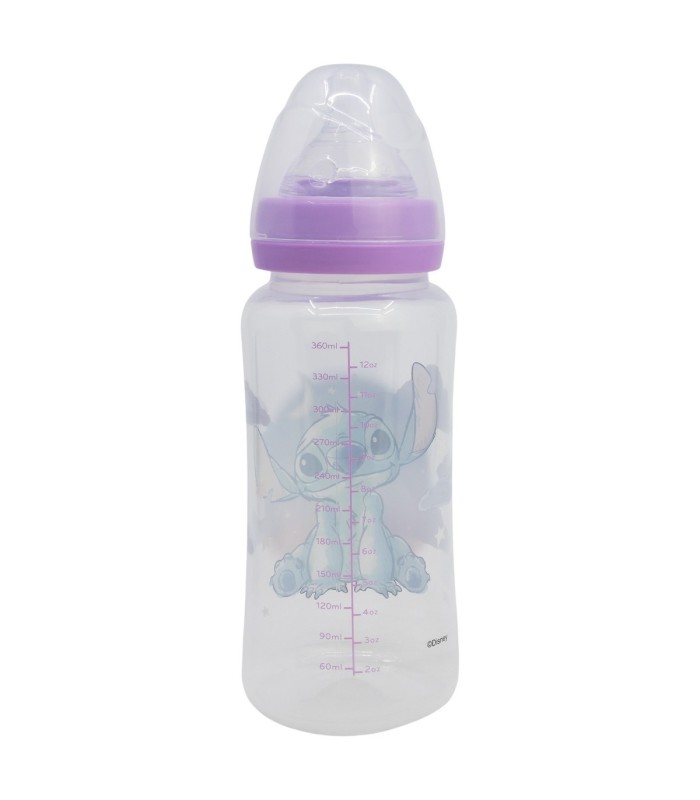 Biberão Stitch Cuddle Me 360 ml com Tetina de Silicone