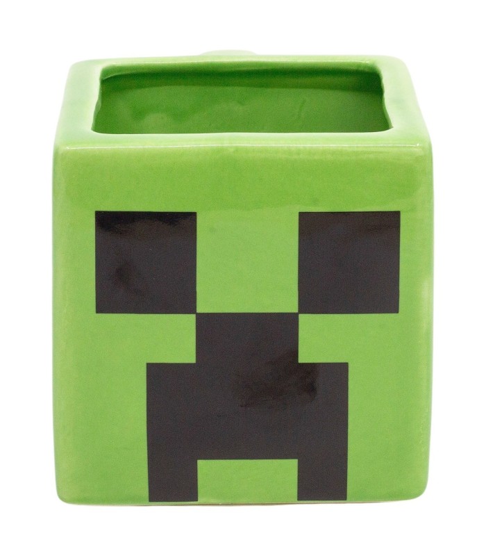 Caneca Cerâmica 3D 440 ML Minecraft em Caixa de Presente