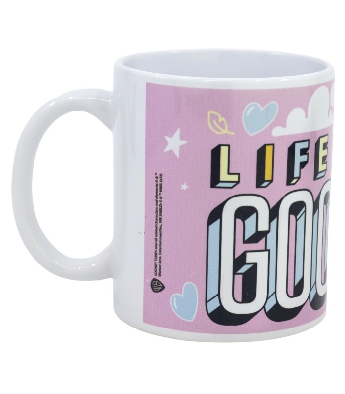 Caneca Cerâmica Looney Tunes 325 ml em Caixa Design 2