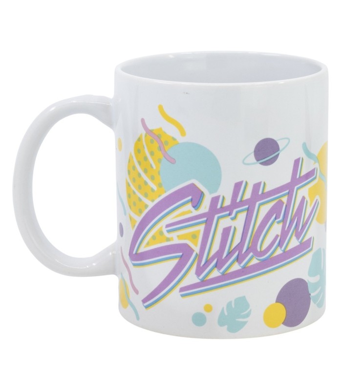 Caneca Cerâmica Stitch 325 ml em Caixa Hawaiian Flower