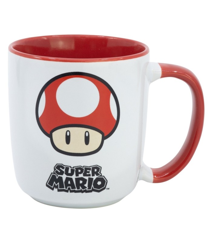 Caneca Cerâmica Elite 380 ml Super Mario em Caixa de Presente
