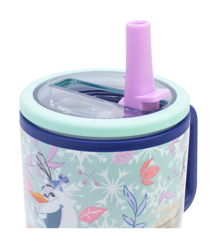 Caneca Cool Easy de Dupla Parede com Bico 640 ml Frozen