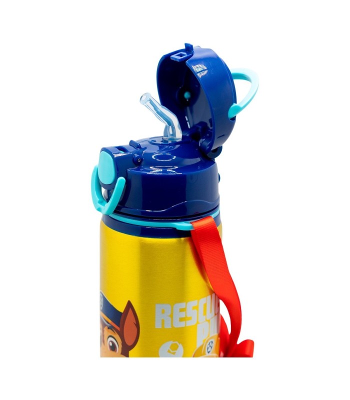 GARRAFA POP UP DE ALUMÍNIO 730 ML PAW PATROL