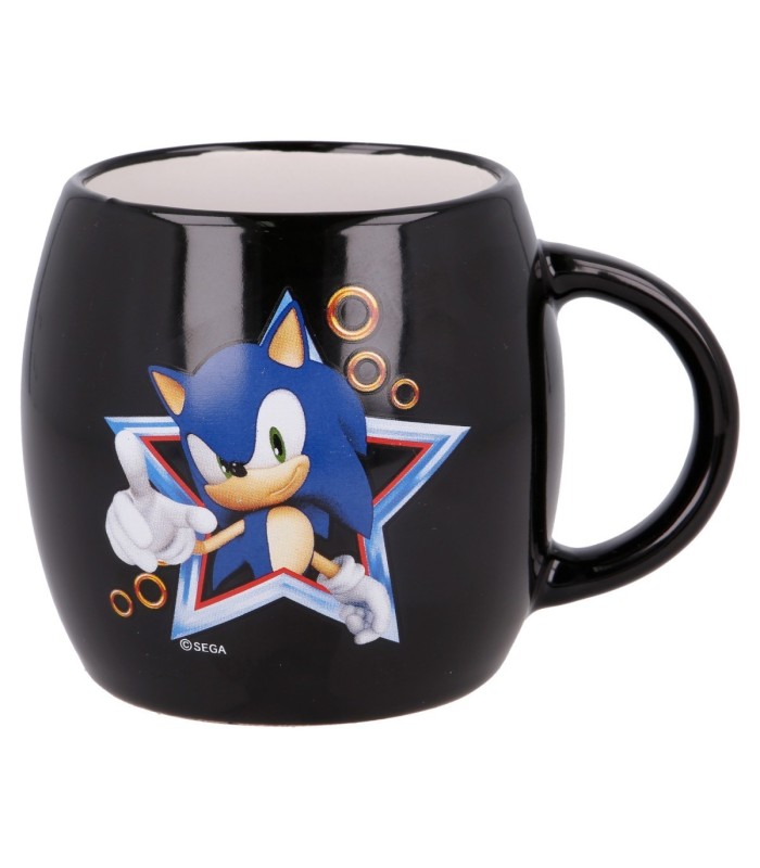 Caneca Cerâmica Sonic 380 ml em Caixa de Presente