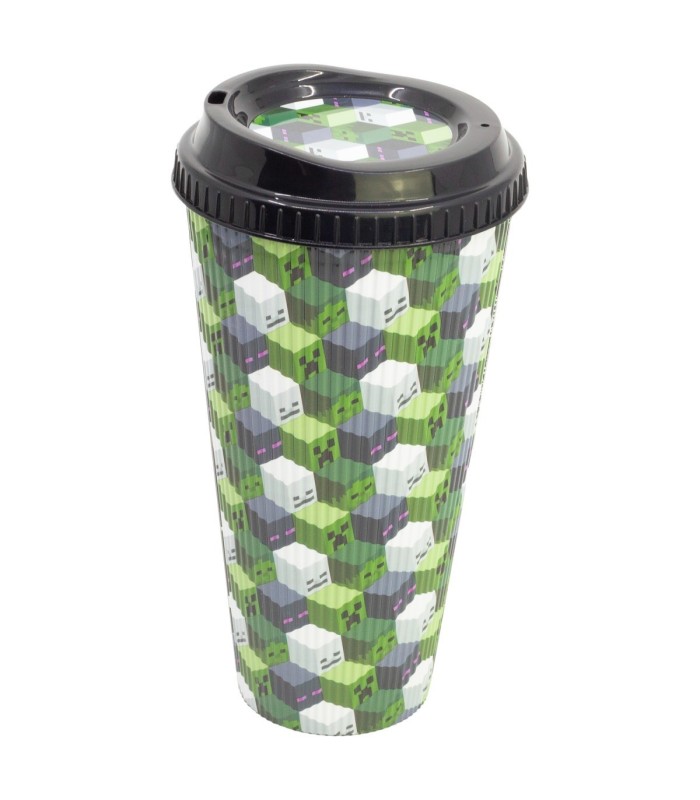 Copo de Café Reutilizável 790 ml Minecraft