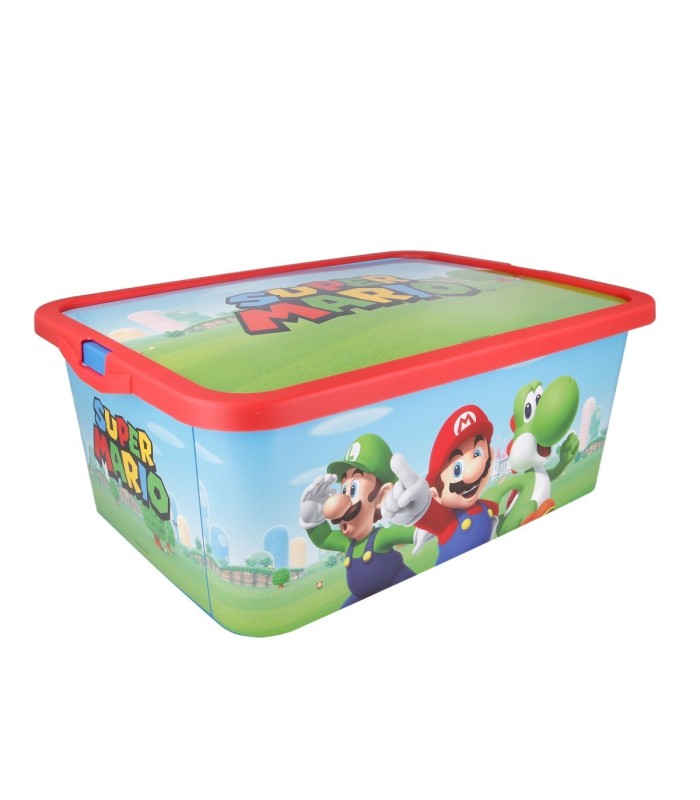 Caixa Click 13L Super Mario – Armazenamento Divertido