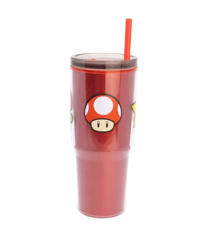 Caneca Cool Basic Dupla Parede 860 ml Super Mario