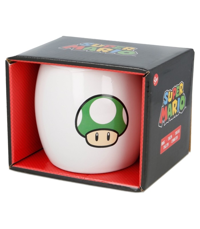 Caneca Cerâmica Globe 380 ml Super Mario em Caixa de Presente