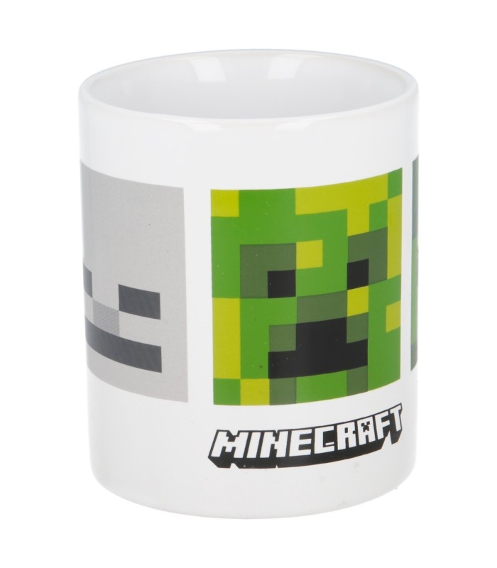 Caneca Cerâmica 325 ml em Caixa Presente Minecraft