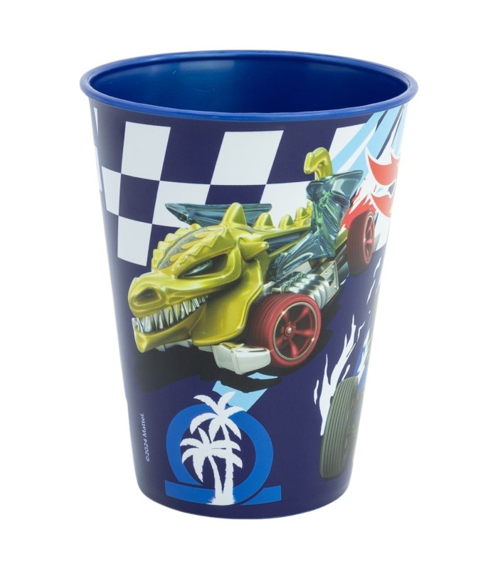 Copo Pequeno 260 ml HotWheels Blue Fire