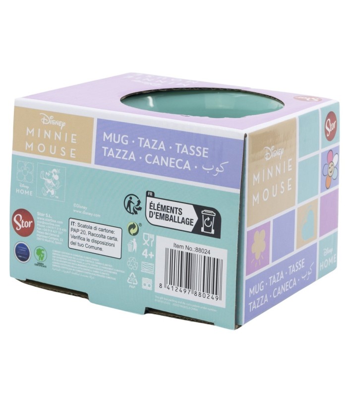 Caneca de Cerâmica Minnie Mouse 355 ml em Caixa de Presente