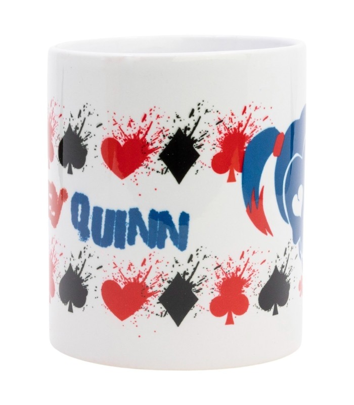 Caneca Cerâmica Harley Quinn 325 ml em Caixa