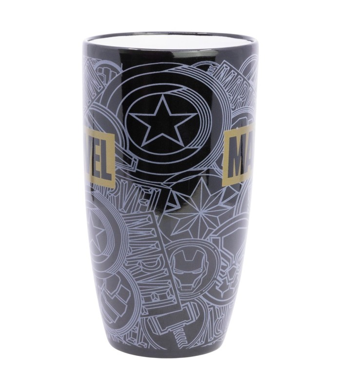 Caneca Cerâmica Latte 695 ml Marvel Golden Treasure