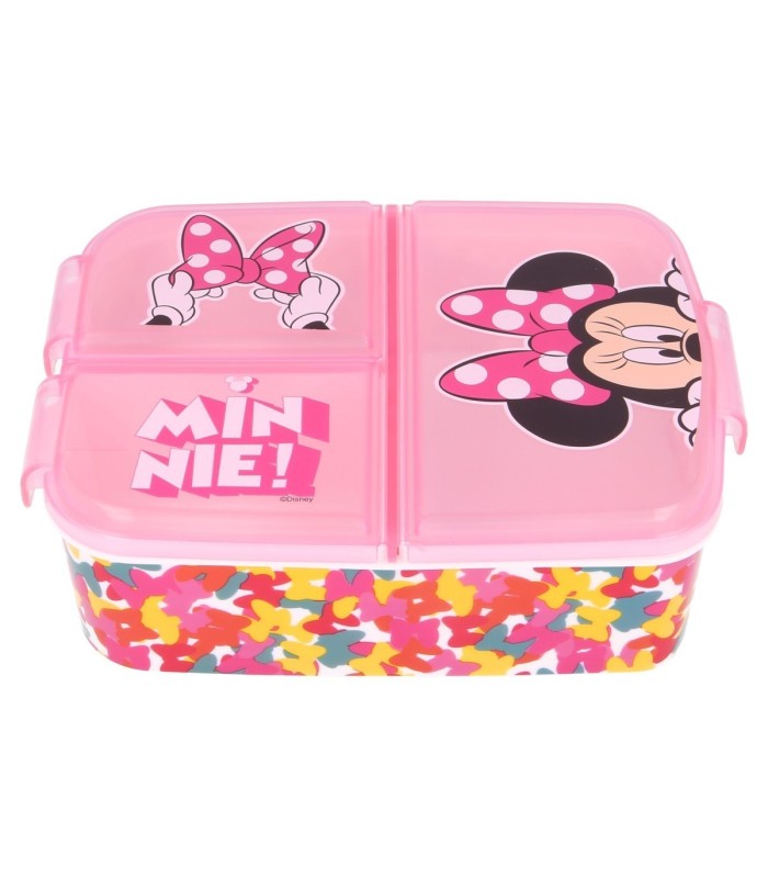 Minnie Mouse – Fiambrera Múltipla com Compartimentos