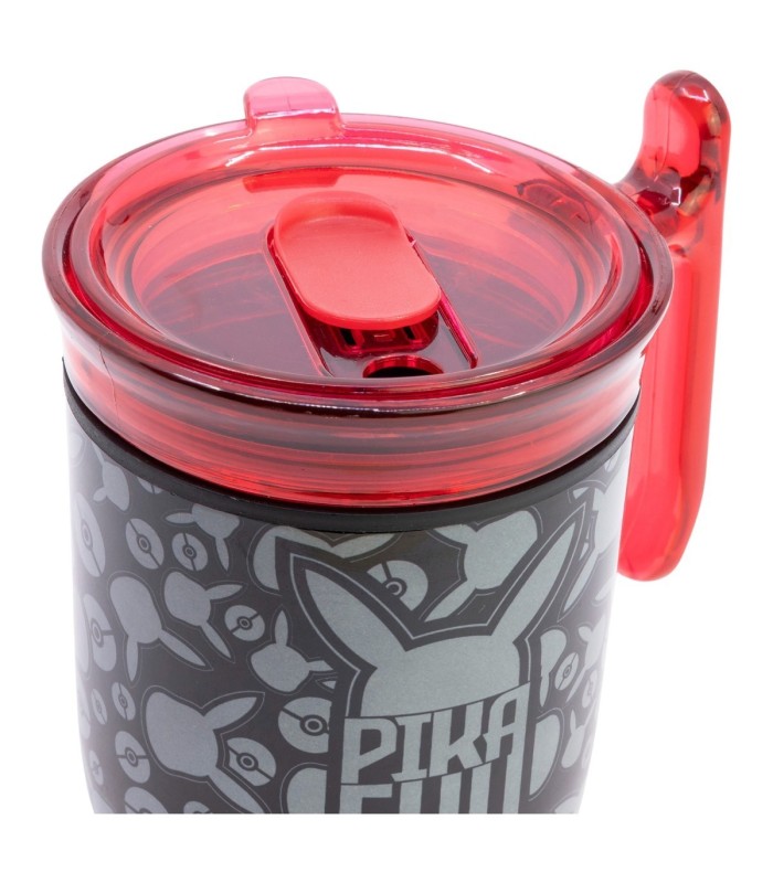 Caneca Harmony Dupla Parede com Tampa 470 ml Pokémon