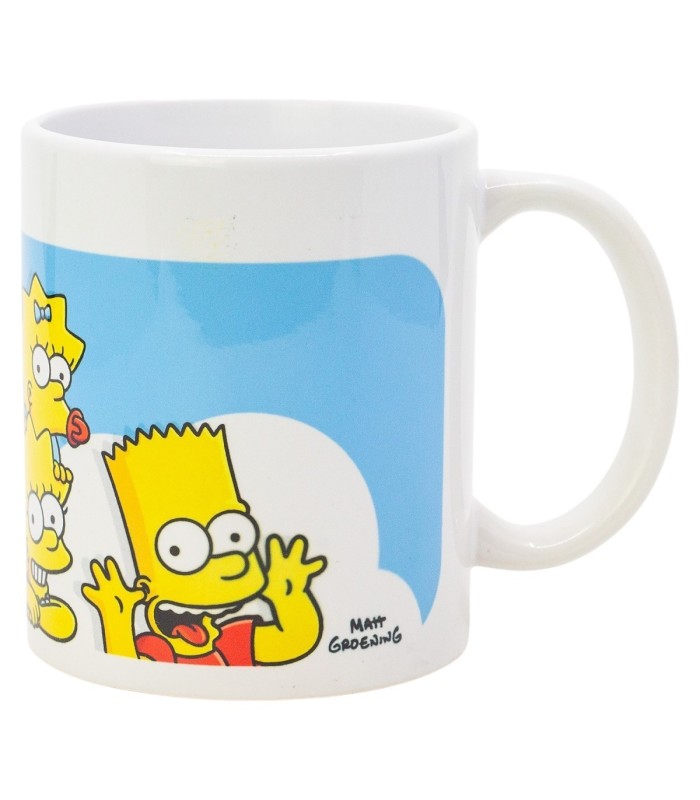 Caneca Cerâmica 325 ml The Simpsons Nuvens