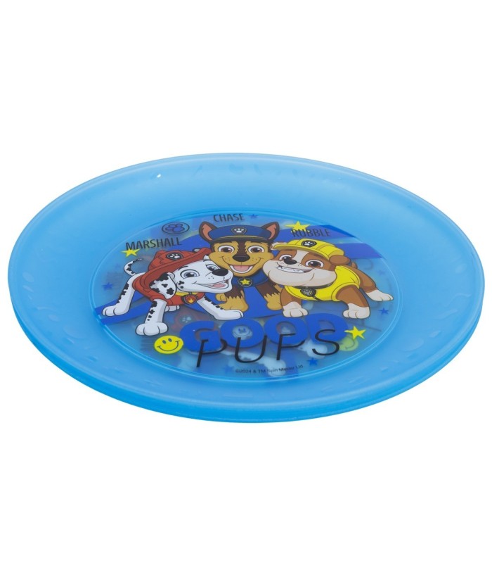Conjunto 4 PCS Prato PP Patrulha Canina Menino