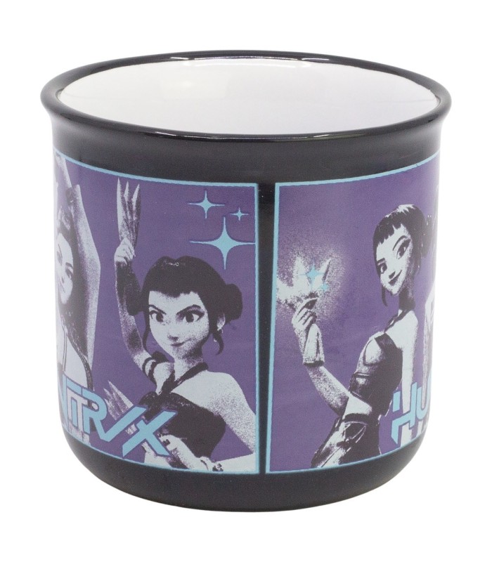 Caneca Cerâmica 400 ML KPOP Demon Hunters em Caixa de Presente